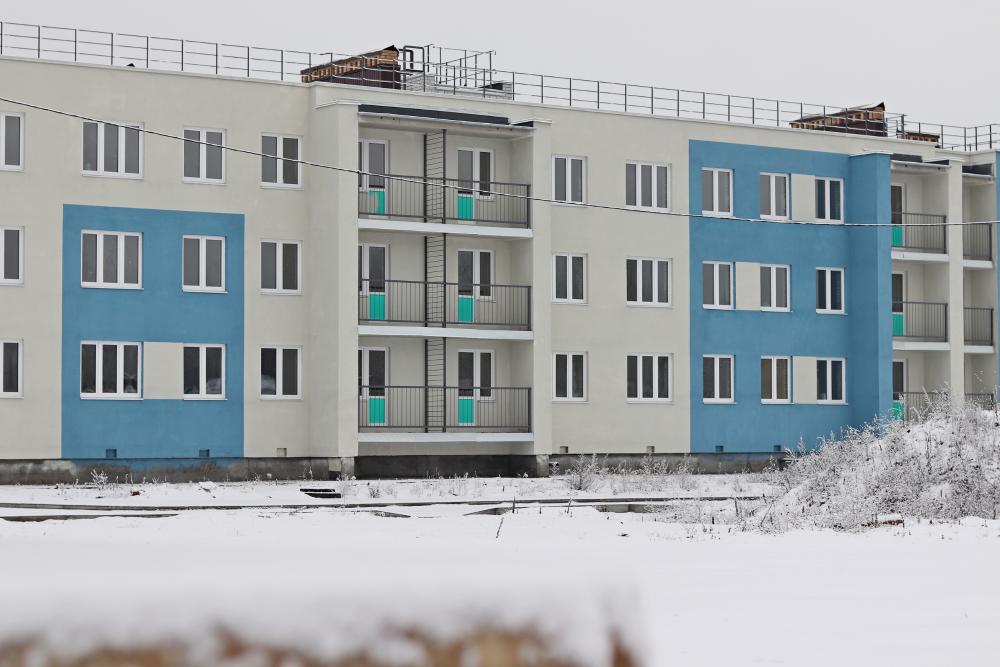 СТРОИТЕЛЬСТВО НОВОГО ДОМА БЛИЗИТСЯ К ЗАВЕРШЕНИЮ