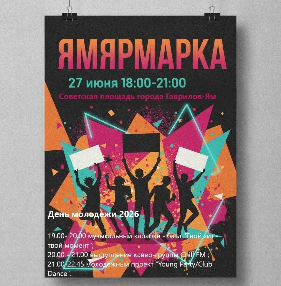 Ярмарка: День молодежи 2026
